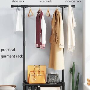 Multipurpose Coat/Hat Hanger With 2Layer Shoe Rack