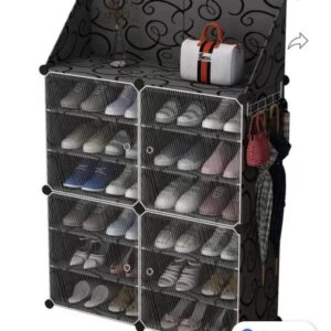 Double layers shoe rack