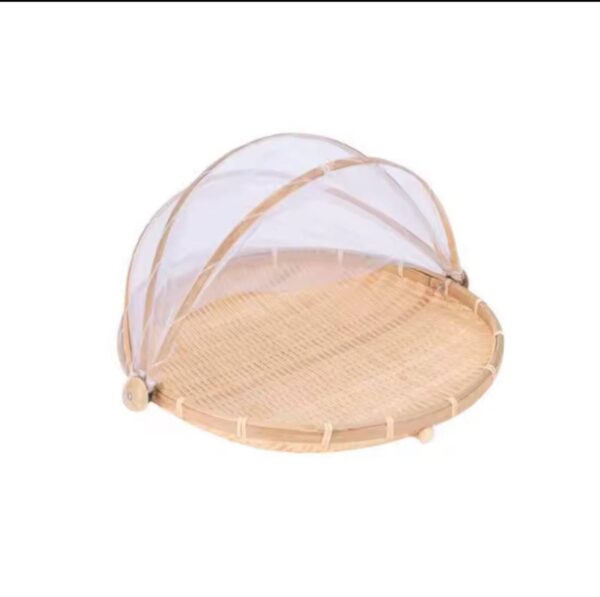 Garneck Food Tent Woven Dustpan Dry Good Dustpan Bamboo Dustpan[T744] - Image 3