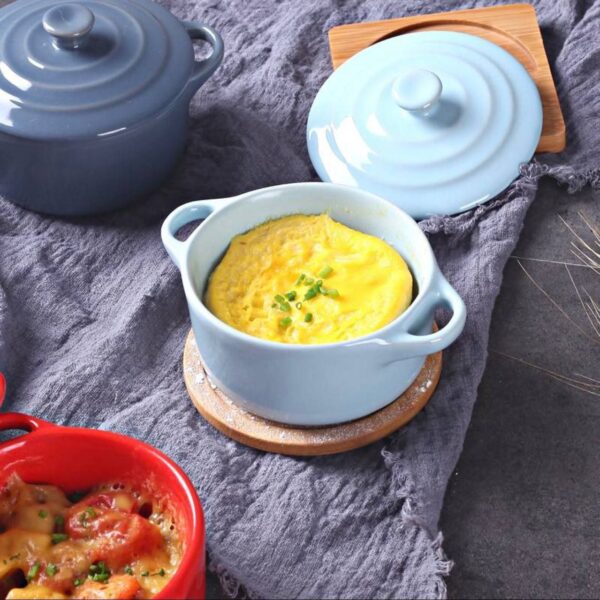 Ceramic Casserole With Lid - Image 3