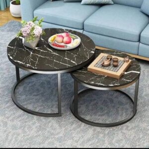 Modern Style Combination Center Table - 2 in 1