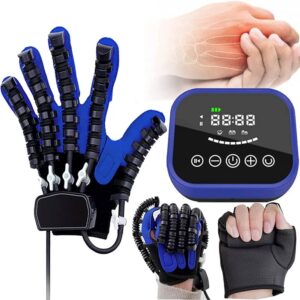 Rehabilitation Robot Gloves for Hand Training and Therapy - Small Size, Right Hand - Finger Orthosis Splint Guard Exoskeleton