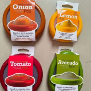 Silicone Fruit Storage Box Transparent Film Fruit and Vegetable Preservation Box Set - Keep Produce Fresh - Ideal for Kitchen and Home (4 PCS)