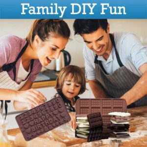 style Silicone Chocolate Mold 3D Baking Mold Fun Baking Tools For Jelly Candy Numbers Fruit Cake Kitchen Gadgets DIY Homemade