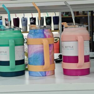 Thermos 32oz Foam Insulated Mint Hydration Bottle With Handle New[Tm6543]
