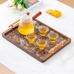Enakshi® Serving Tray Holder Vanity Serving Tray for Breakfast Bathroom Dressing Room 39.5x30cm|Home & Garden |Kitchen, Dining & Bar |Dinnerware & Serving Dishes |Trays