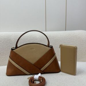Quality Ladies Classy Leather Handbags With Mini Purse