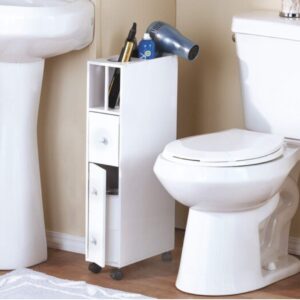 The Lakeside Collection Space-Saving Bathroom Organizer - White[Aj764]