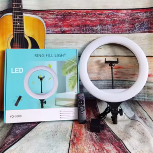 BranD Maizic Smarthome Connectivity Technology	USB Hardware Interface	USB Has Self-Timer	No[Bs764][ Water Resistance Level	Not Water Resistant About this item [Upgraded Dimmable 12" Selfie Ring Light] 12" ring light adopted newest technology to emit more soft light with 3 colors lighting mode: white, warm yellow and warm white. 12 inch large size and 120 LED bulbs getting you an outstanding look when doing Make-Up, Live Streaming, Selfie, Video chatting, Vlog etc. Each lighting mode have 10 adjustable brightness to choose. [PERFECT LED LIGHT DESIGN] The LED ring light is made of special energy-saving LED beads, constant current drive and low power loss,low heat output,safety and environmental protection,lightweight and portable. [USB POWERED LED LIGHT]The USB ports can be used with multiple devices,such as connect USB charger，mobile power，computer host and laptop.You will be able to enjoy LED ring light at any time freely! LED Ring Light 12" with Cell Phone Holder, Makeup Ring Light Dimmable 3 Light Modes Temperature 3000K-5000K for Streaming, YouTube Video Shooting, Photography Lighting(Without Tripod Stand) › See more product details
